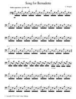 Stengert Gerhard Song for Bernadette für Marimba bei Musik-Dinge Wien