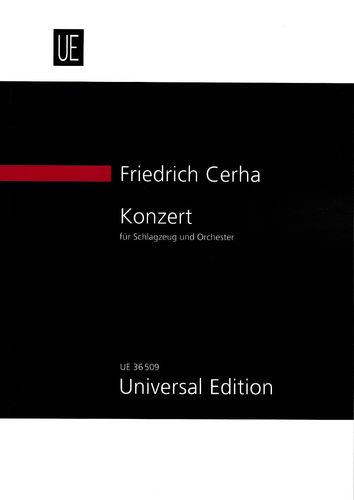 Cerha, Friedrich: Konzert für Schlagzeug und Orchester – Studienpartitur bei Musik-Dinge Wien