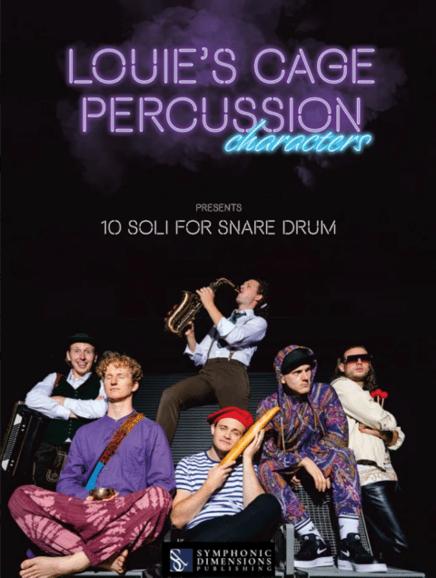 Louie's Cage Percussion characters - 10 soli for snare drum bei Musik-Dinge Wien
