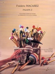 Macarez Frederic Pazapa 2 pour percussion et piano bei Musik-Dinge Wien
