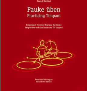 Weitzel, Arend: Pauke üben bei Musik-Dinge Wien