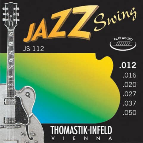 Thomastik-Infeld E-Gitarre-Saiten Jazz Swing Series Nickel Flat Wound bei Musik-Dinge Wien