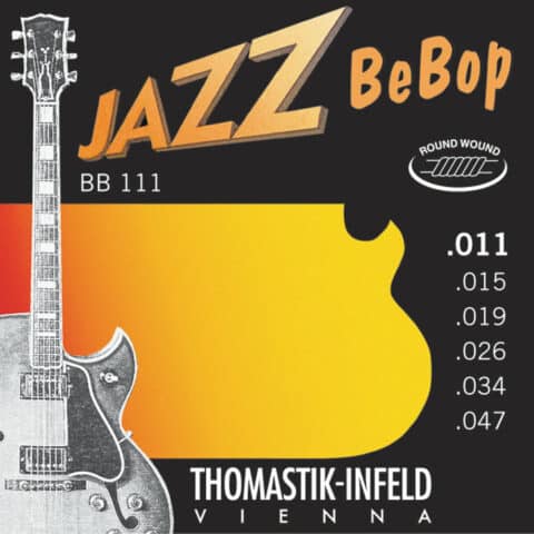 Thomastik-Infeld E-Gitarre-Saiten Jazz BeBop Nickel Round Wound bei Musik-Dinge Wien