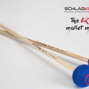 Schlagkraft Marimba Mallets NJZ-4 Blue Strong General - Zedernstiel bei Musik-Dinge Wien