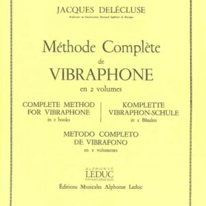 Jacques Delécluse, Komplette Vibraphon–Schule 1 bei Musik-Dinge Wien