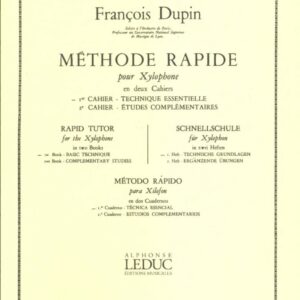 Dupin, François: Méthode rapide pour Xylophone 1 bei Musik-Dinge Wien