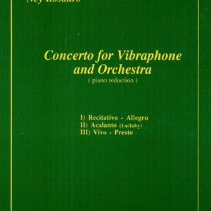 Rosauro, Ney: Concerto for Vibraphone & Piano bei Musik-Dinge Wien