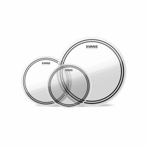 Evans EC2 Tom Pack Rock Clear 10/12/16 Zoll bei Musik-Dinge Wien
