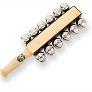 Latin Percussion CP Sleigh Bells 12 bells with handle bei Musik-Dinge Wien