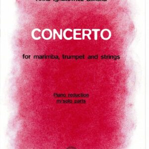 Ignatowicz, Anna: Concerto for Solo Marimba, Solo Trumpet, Strings (Piano Reduction) bei Musik-Dinge Wien