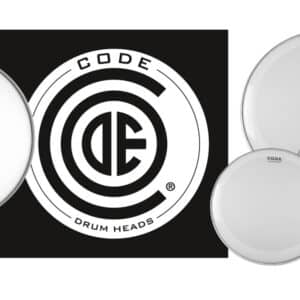 Code Drumhead Generator Clear Fusion Pack 10,12,14 + 14 DNA Coated bei Musik-Dinge Wien
