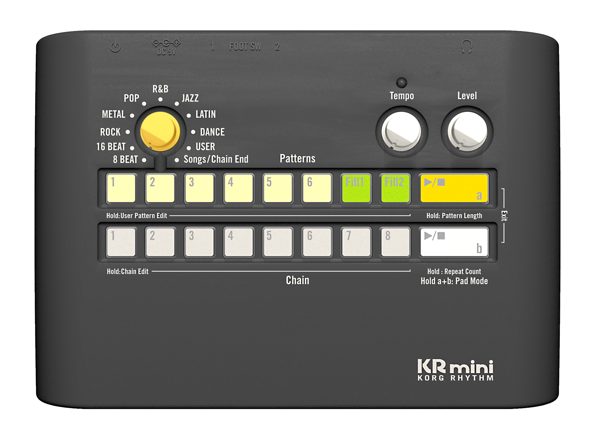 Korg Digital Drum KR mini bei Musik-Dinge Wien