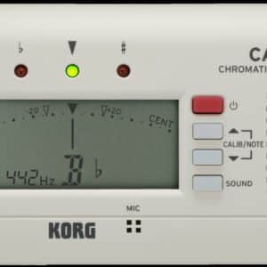 Korg CA-50 Stimmgerät chromatisch weiß bei Musik-Dinge Wien
