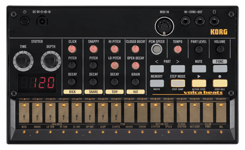 Korg volca beats B-Ware analog Drum Computer Sequenzer bei Musik-Dinge Wien