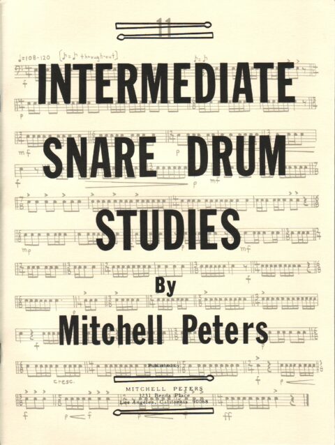 Peters, Mitchell: Intermediate Snare Drum Studies bei Musik-Dinge Wien