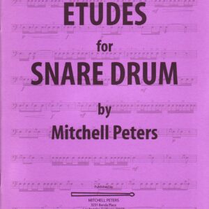 Peters, Mitchell: Etudes for Snare Drum bei Musik-Dinge Wien