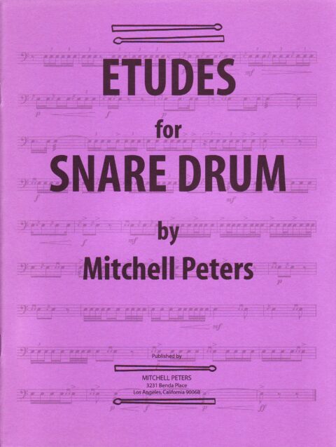 Peters, Mitchell: Etudes for Snare Drum bei Musik-Dinge Wien