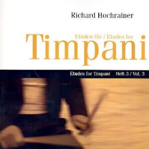 Hochrainer, Richard: Etüden für Timpani Heft 3 bei Musik-Dinge Wien