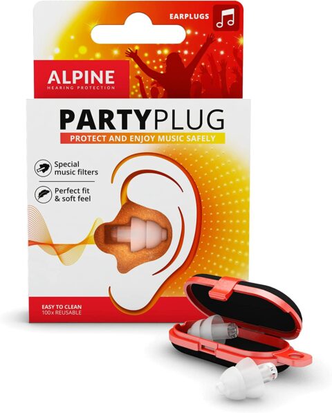 Alpine Party Plugs Gehörschutz transparent bei Musik-Dinge Wien