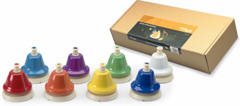 Stagg Bell set aus 8 Tick-Glocken, Schlagglocken 1 Oktave bei Musik-Dinge Wien