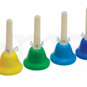 Goldon Bunte Handglocken / 8 Hand bells in nylon bag, c3 – c4 bei Musik-Dinge Wien