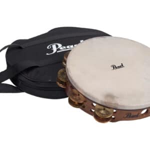 600-400_PETM1018CR-10-inch-Orchestral-Tambourine,-Mix-Beryllium-Copper-&-Brass-Jingles-with-Bag