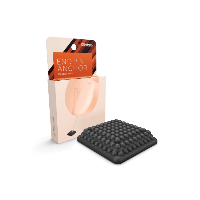 D'Addario Stachelhalter für Cello & Kontrabass, Schwarz bei Musik-Dinge Wien