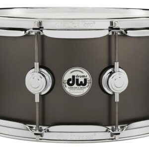 Drum Workshop Collectors Snare drum Satin Black over Brass 14x6,5 bei Musik-Dinge Wien