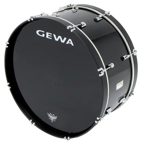 Gewa Marschtrommel Große Trommel 22x10 schwarz bei Musik-Dinge Wien