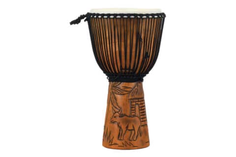 Pearl Hand Carved Mahogany Djembe bei Musik-Dinge Wien