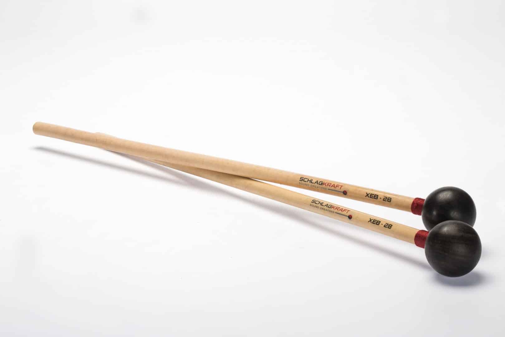 Schlagkraft Xylophone Mallets XEB-28 Black Ebony bei Musik-Dinge Wien