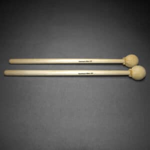 Kaufmann Große Trommelschlägel staccato Leder paar bei Musik-Dinge Wien