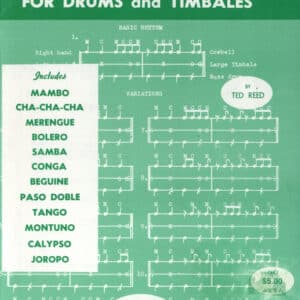 Ted Reed, Latin Rhythms for drums and timbales bei Musik-Dinge Wien