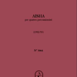 Boccadoro Carlo Aisha für 4 Schlagzeuger bei Musik-Dinge Wien