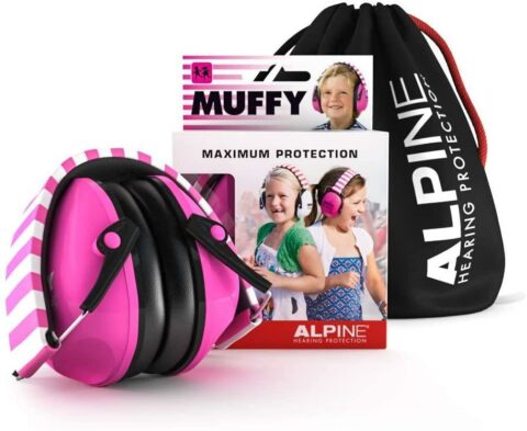 Alpine Muffy Kinder Kapselgehörschützer - rot bei Musik-Dinge Wien