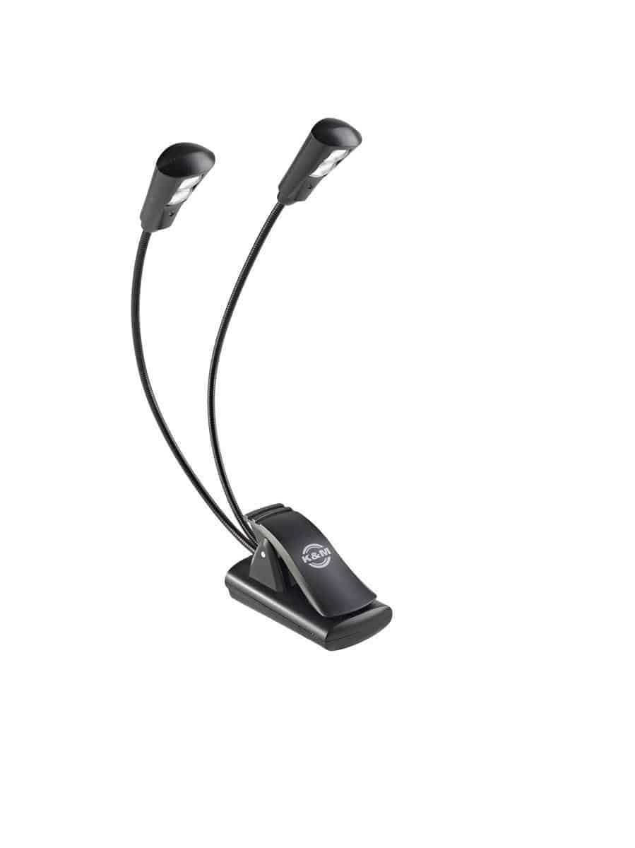 König & Meyer Notenpultleuchte Double2 LED FlexLight bei Musik-Dinge Wien