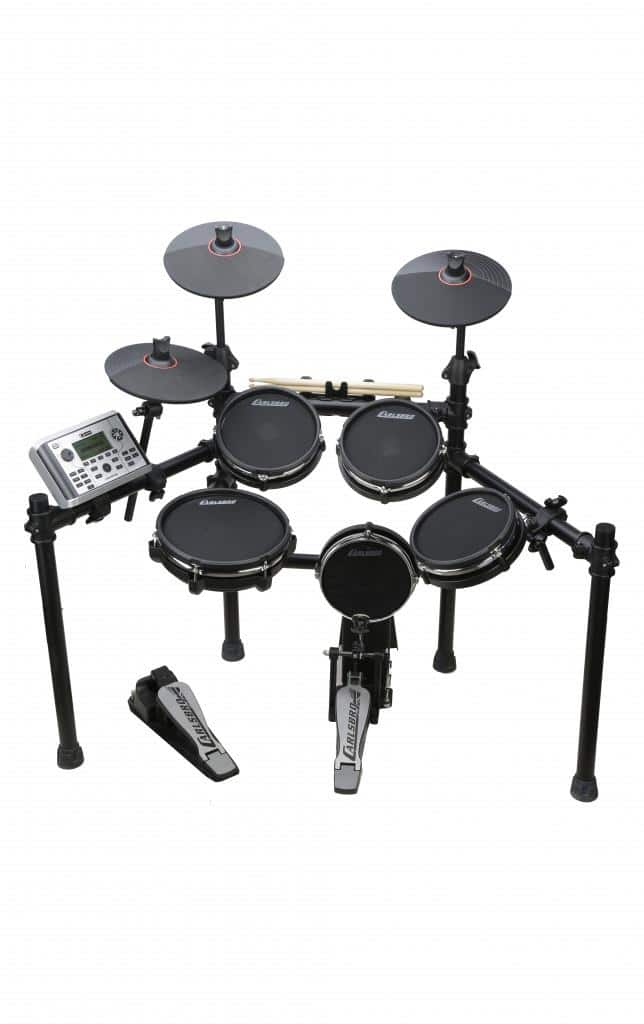 Carlsbro Elektronisches Mesh-Head-Drum-Kit mit 5 Drum-Pads und 3 Becken bei Musik-Dinge Wien