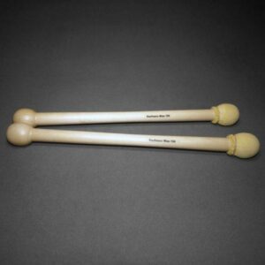 Kaufmann Große Trommel kombischlägel Holz-Leder bei Musik-Dinge Wien