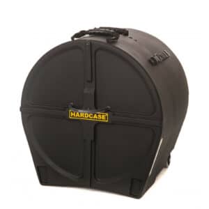 Bass Drum Case mit Rollen 20 Zoll (14 Zoll - 20 Zoll) Black Schaumstoffpads 1.jpg