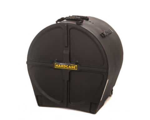 Bass Drum Case mit Rollen 20 Zoll (14 Zoll - 20 Zoll) Black Schaumstoffpads 1.jpg