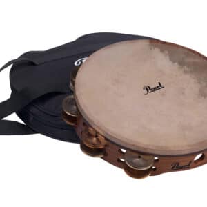 600-400_PETM1018GC-10-inch-Orchestral-Tambourine,-Mix-German-Silver-&-Beryllium-Copper-Jingles-with-Bag