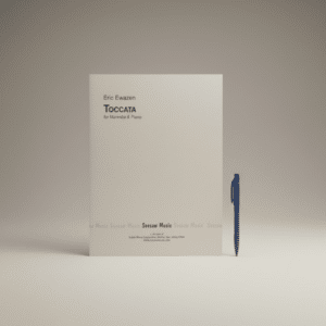 Ewazen, Eric Toccata for Marimba & Piano Musikdinge Wien Onlineshop.png