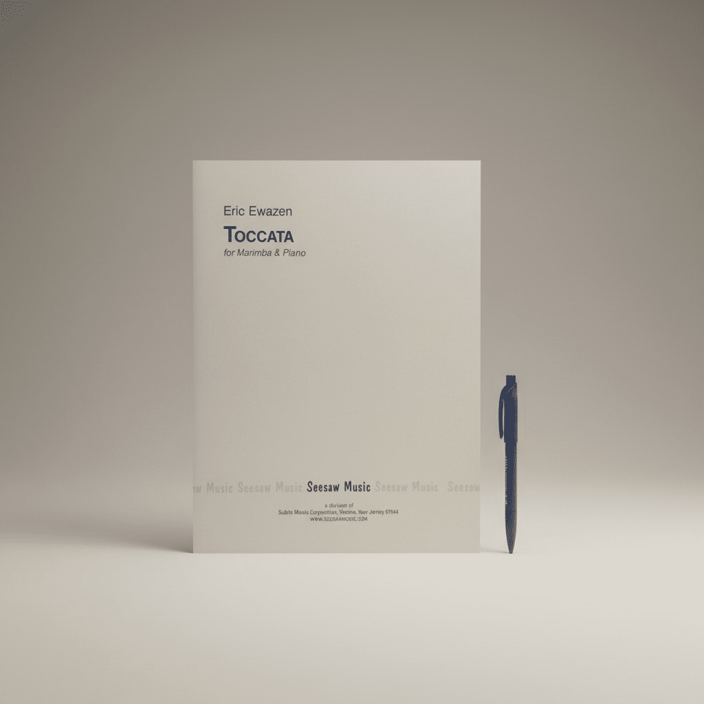 Ewazen, Eric Toccata for Marimba & Piano Musikdinge Wien Onlineshop.png