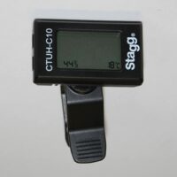 Stagg CTUH-C10 Clip Stimmgerät Tuner mit HygrometerThermometer
